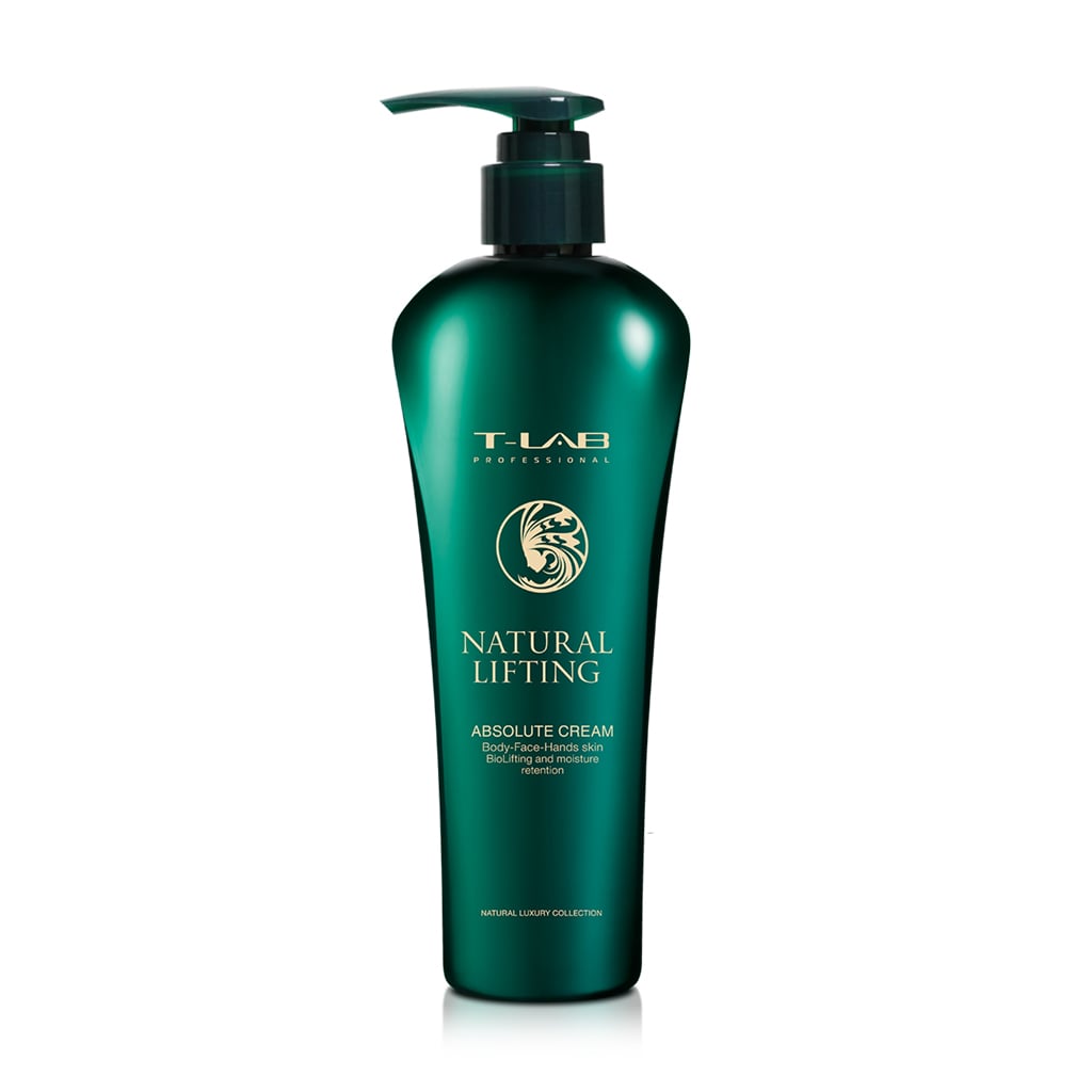Крем для природного живлення шкіри обличчя, рук і тіла T-Lab Professional Natural Lifting Absolute Cream, 300 мл